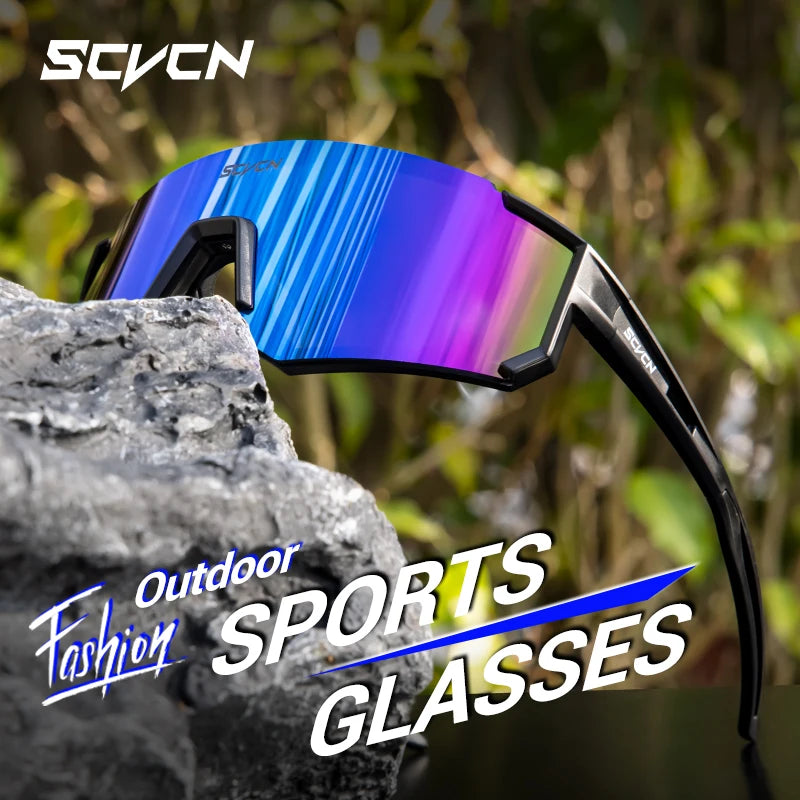 SCVCN™ VelocityShield Trio – 3-Pack UV400 Pro Cycling Sunglasses