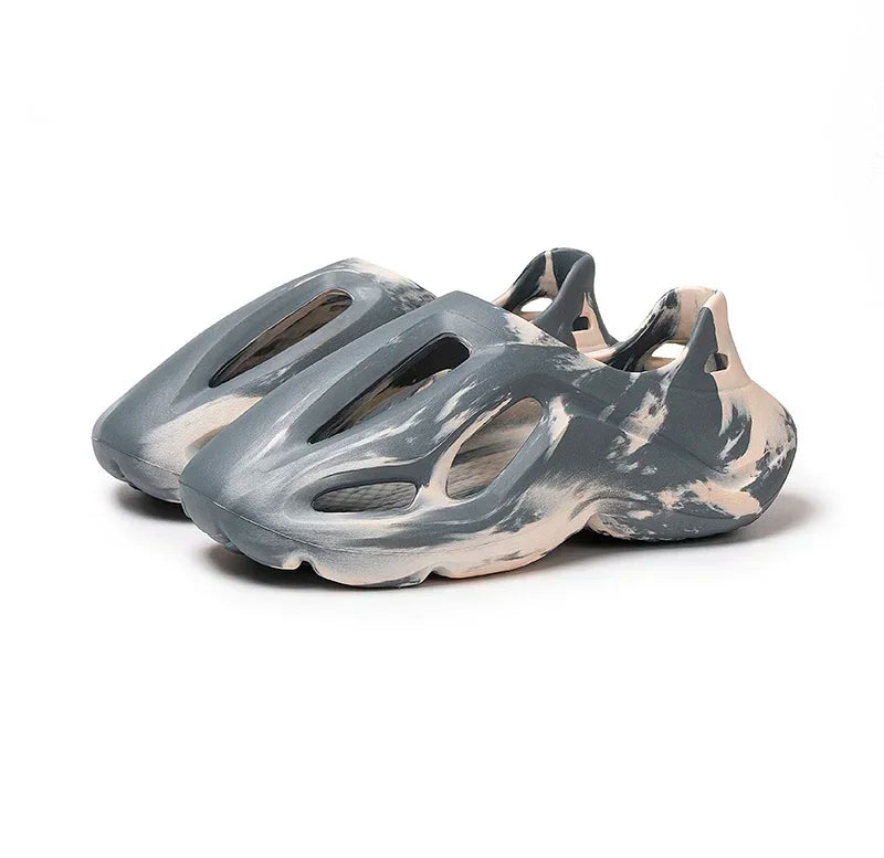 MarbledFlow Clogs