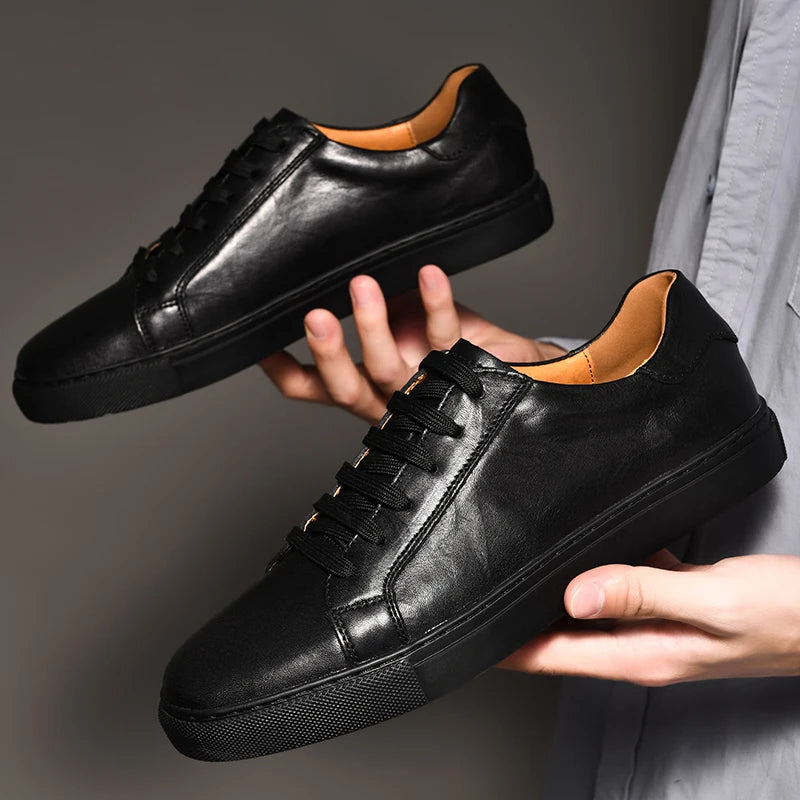 MonarchCraft™ Genuine Cowhide Casuals