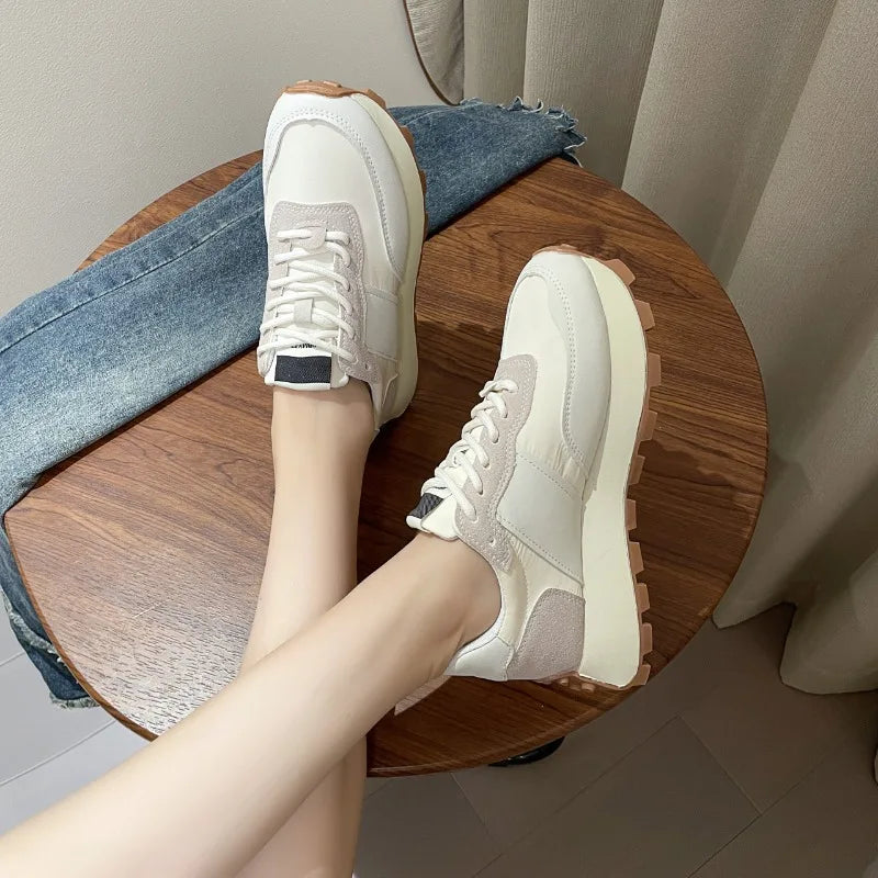 Women’s Chunky Retro Sneakers – Casual Comfort Running Shoes
