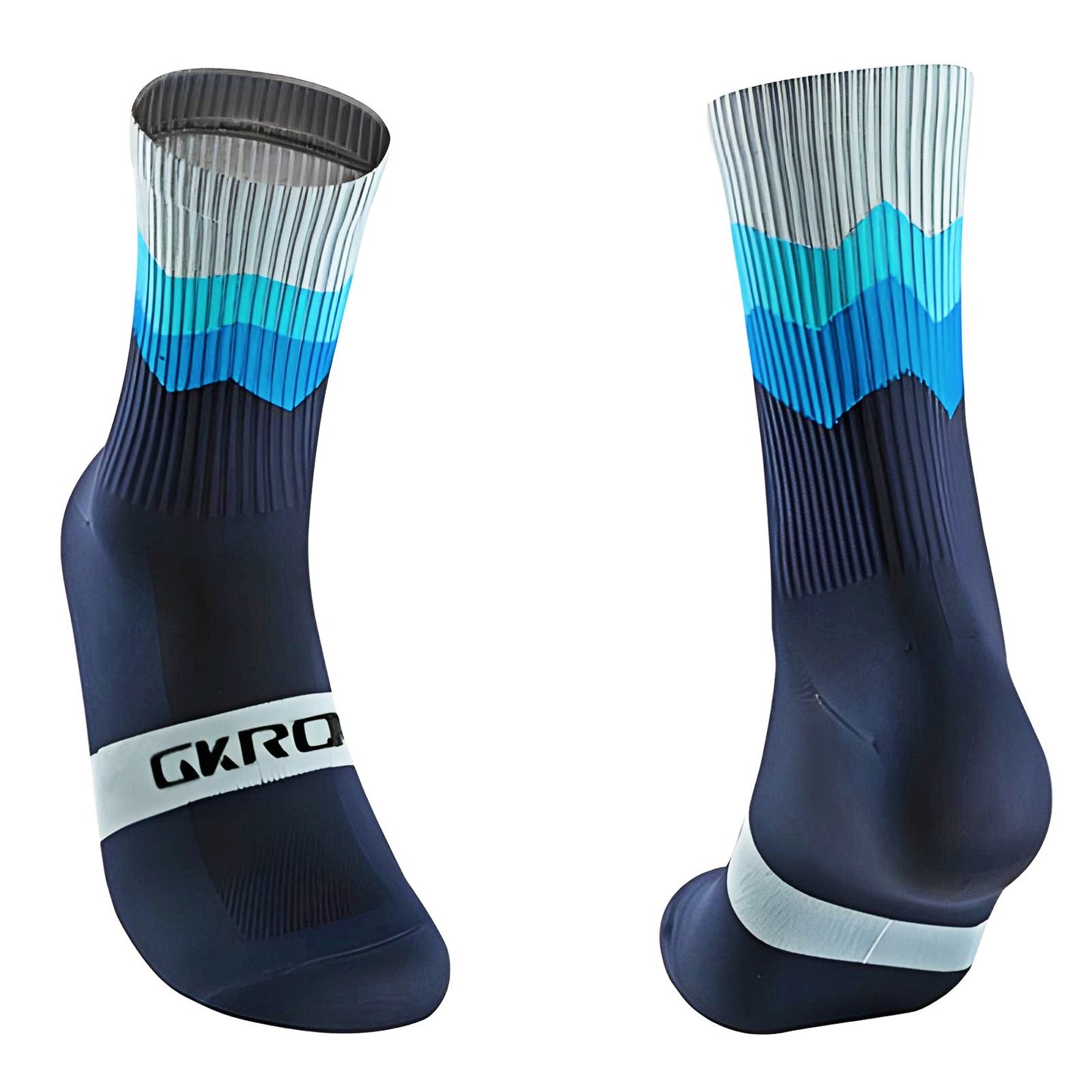 PedalCore™ AeroGrip – Breathable Compression Cycling Socks (Unisex)