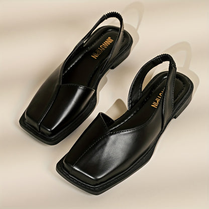 Virelli™ ModStep – Square Toe Slingback Flats