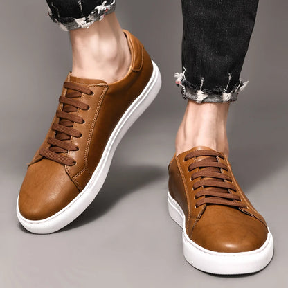 MonarchCraft™ Genuine Cowhide Casuals