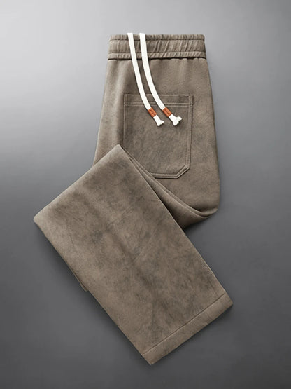 Korean Style Men’s Straight-Leg Casual Pants