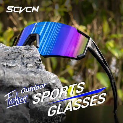 SCVCN™ VelocityShield Trio – 3-Pack UV400 Pro Cycling Sunglasses