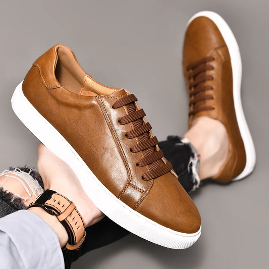 MonarchCraft™ Genuine Cowhide Casuals