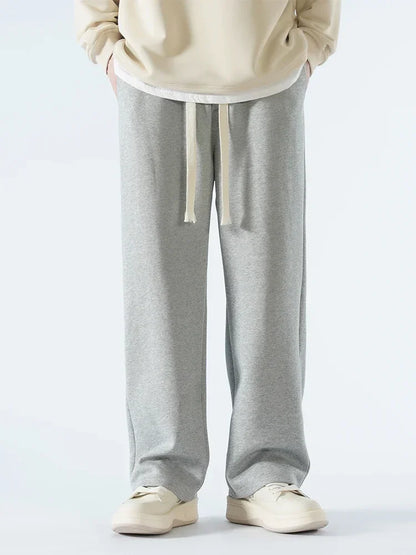 Neutral Streetwear Cotton Pants
