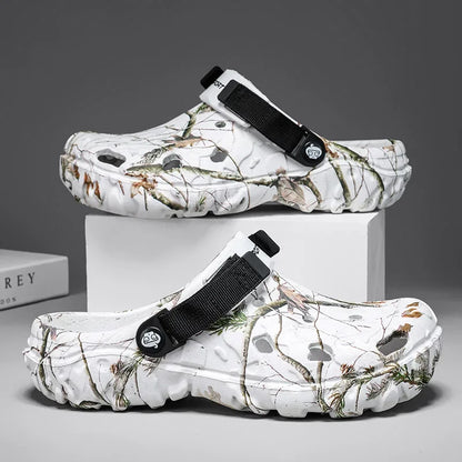 Men's Camouflage Outdoor Clogs – All-Terrain Comfort
