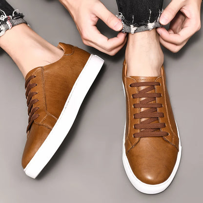 MonarchCraft™ Genuine Cowhide Casuals